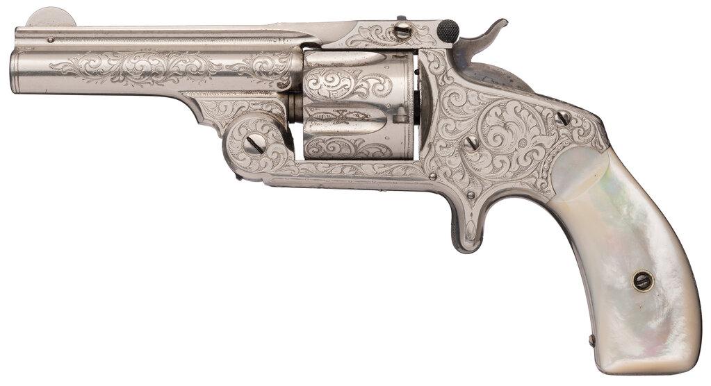 New York Engraved Smith & Wesson .38 Single Action Revolver