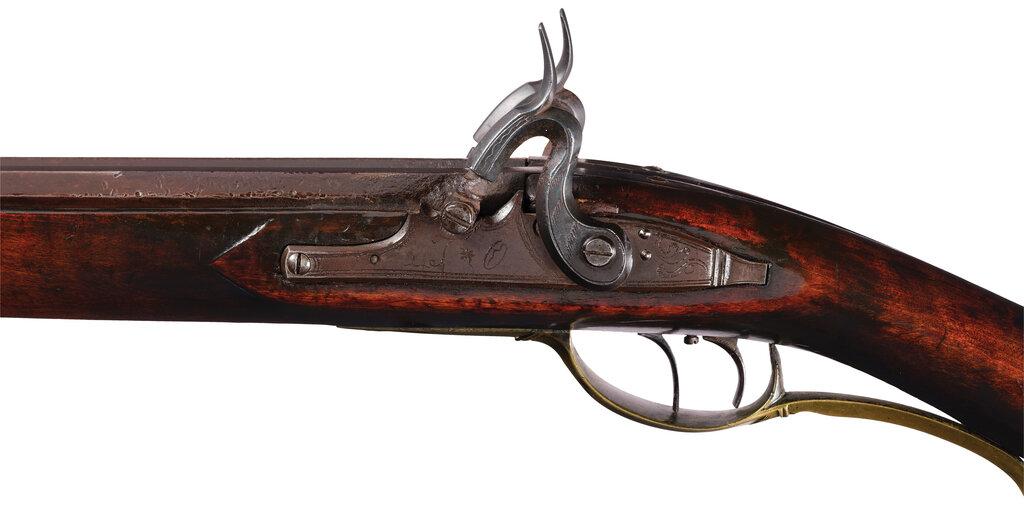 Thomas Oldham Attributed "T * O" Signed Bedford County Combo Gun