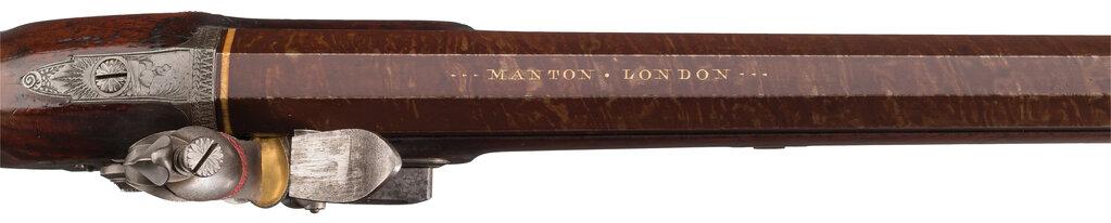 John Manton Flintlock Single Barrel Shotgun