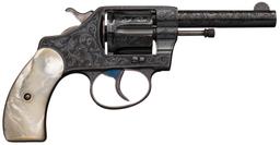 Factory Engraved Colt New Pocket .32  Double Action Revolver