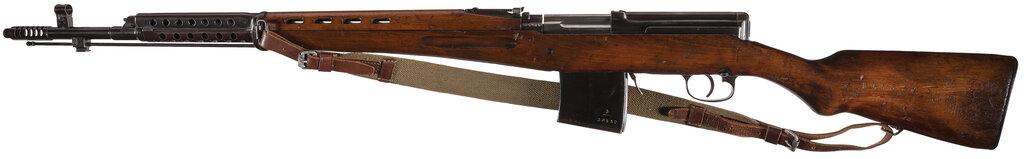 WWII Soviet Tula Arsenal Tokarev SVT-40 Rifle