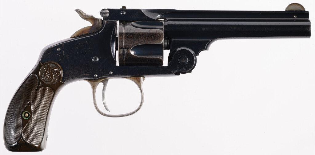 Smith & Wesson .38 Single Action Third Model Revolver with Box