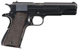 Pre-World War II Colt Government Model National Match Pistol