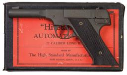 U.S. Property Marked High Standard U.S.A. Model H-D Pistol