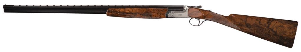 Factory Engraved Perazzi MX410 Over/Under Shotgun with Case