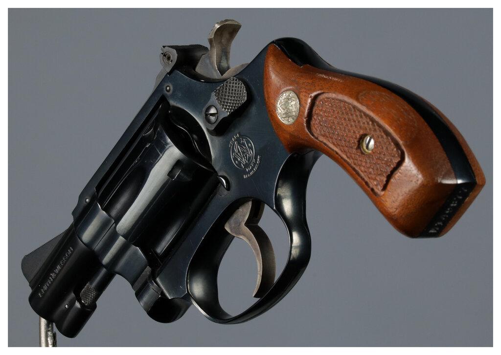 Smith & Wesson Model 34-1 Double Action Revolver with Box