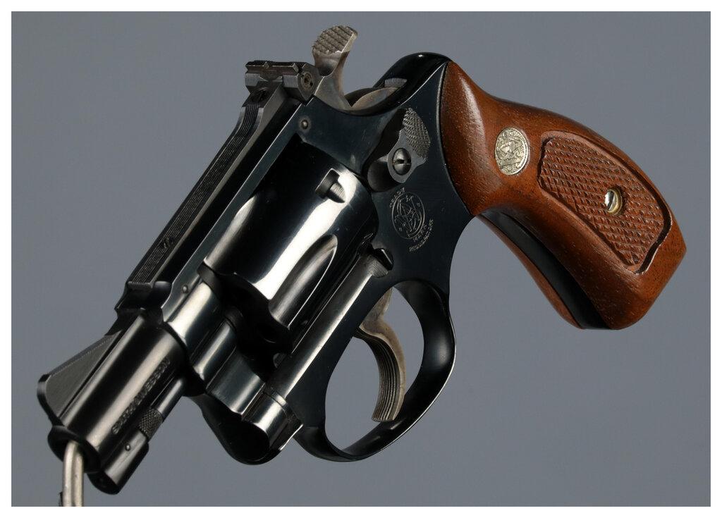 Smith & Wesson Model 34-1 Double Action Revolver with Box