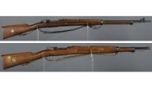 Two Bolt Action Rifles