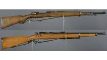 Two Spanish Bolt Action Rifles