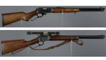 Two Marlin Lever Action Rifles