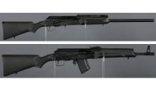 Two Russian Izhmash Saiga Semi-Automatic Long Guns