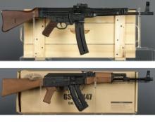 Two German Sports Guns Semi-Automatic Rimfire Rifles with Boxes