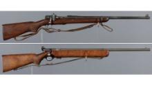 Two U.S. Bolt Action Training Rifles