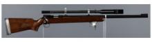 Winchester Model 52D Bolt Action Rifle with Scope