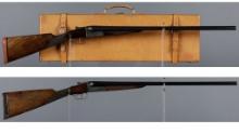 Two Factory Engraved Aguirre & Aranzabal Boxlock Shotguns