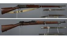 Two U.S. Springfield Armory Bolt Action Military Rifles