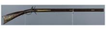 "CH" Signed Swivel Breech Flintlock Combination Gun
