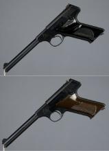 Two Colt Semi-Automatic Rimfire Pistols