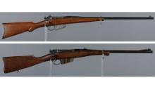 Two Remington-Lee Navy Bolt Action Rifles