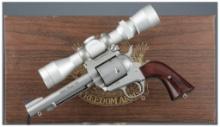 Freedom Arms Field Grade Single Action Revolver with Scope