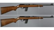 Two Marlin Model 9 Semi-Automatic Camp Carbines