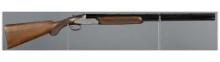 Engraved Rizzini Artemis Over/Under 20 Gauge Shotgun