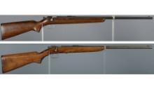 Two Winchester Single Shot Rifles