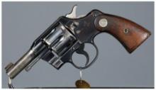 Colt Official Police Double Action Revolver with Holster