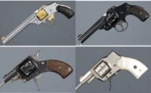 Four Double Action Revolvers