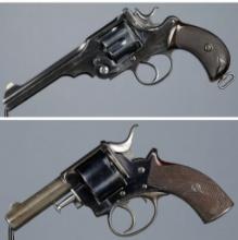 Two Double Action Revolvers