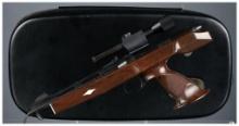 Remington Model XP-100 Bolt Action Pistol with Case and Scope