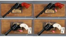 Four Heritage Manufacturing Rough Rider Revolvers with Boxes