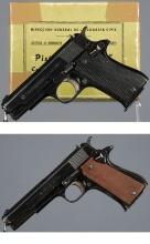 Two Star Model B Semi-Automatic Pistols
