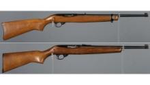 Two Ruger 10/22 Semi-Automatic Rifles
