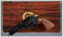 Colt Diamondback Double Action Revolver with Colt Woodgrain Box
