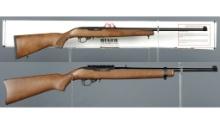 Two Ruger Model 10/22 Semi-Automatic Rifles