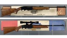 Two Remington Model 742 Woodsmaster Semi-Automatic Rifles