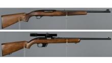 Two Winchester Semi-Automatic Rimfire Rifles