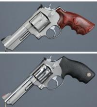 Two Taurus Double Action Revolvers