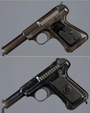 Two Savage Semi-Automatic Pistols