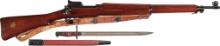 British Contract Winchester Pattern 14 Rifle with Bayonet