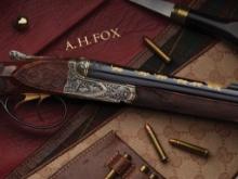 Richard Roy Engraved C.S.M.C. A. H. Fox Small Frame Double Rifle