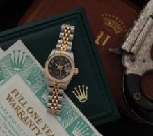 Rolex Ladies Datejust Chronometer Reference 69173 with Box