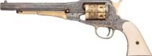 Nimschke Engraved Remington "Improved" New Model Navy Revolver