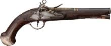 Silver Mounted Spanish Miquelet Belt Pistol by Doiztua