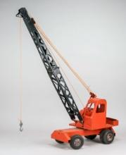Doepke Crane  Pressed Steel Toy, Ca. 1950