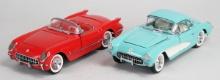 1954/56 Franklin Mint Precision Model Car Corvettes