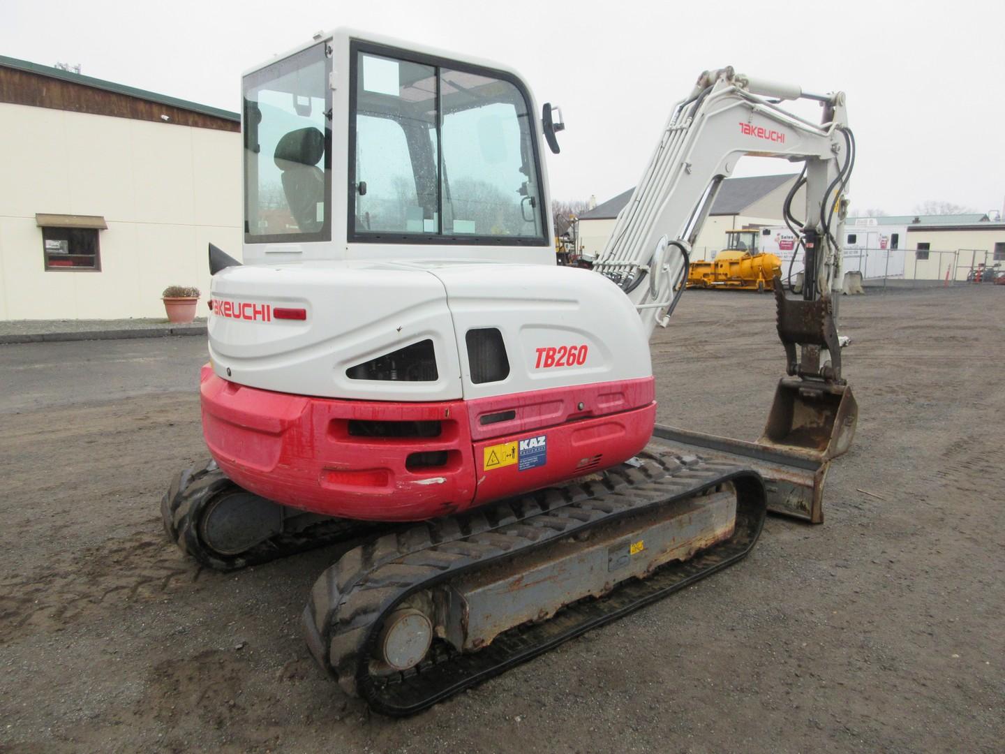 2017 Takeuchi TB260 Mini Excavator