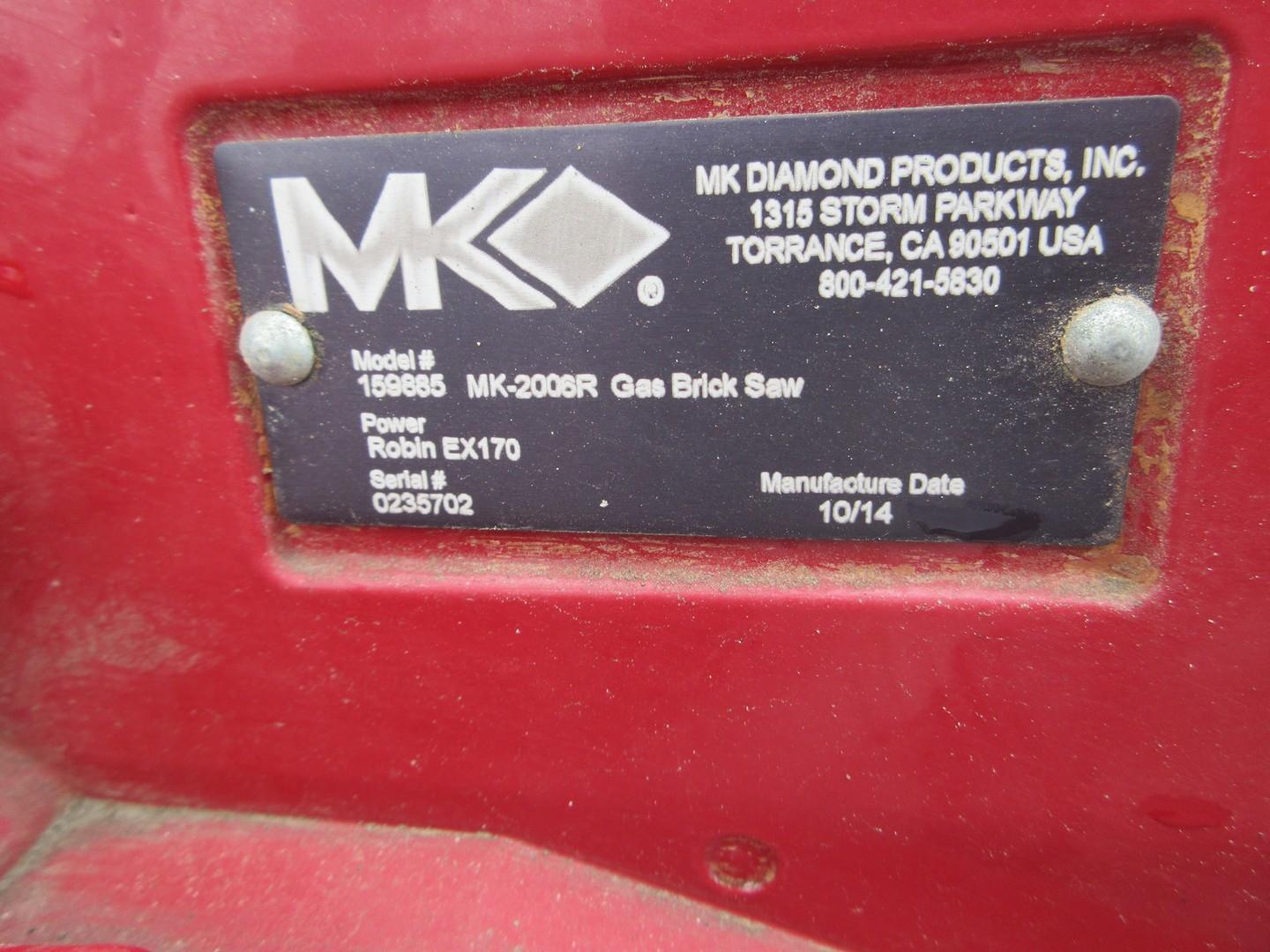 MK Wet Block Saw