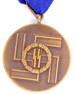 German WWII Waffen SS 8 Year Long Service Decoration